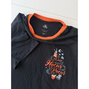 Disney Parks Hocus Pocus Ringer Tee Women's XL Halloween Sanderson sisters